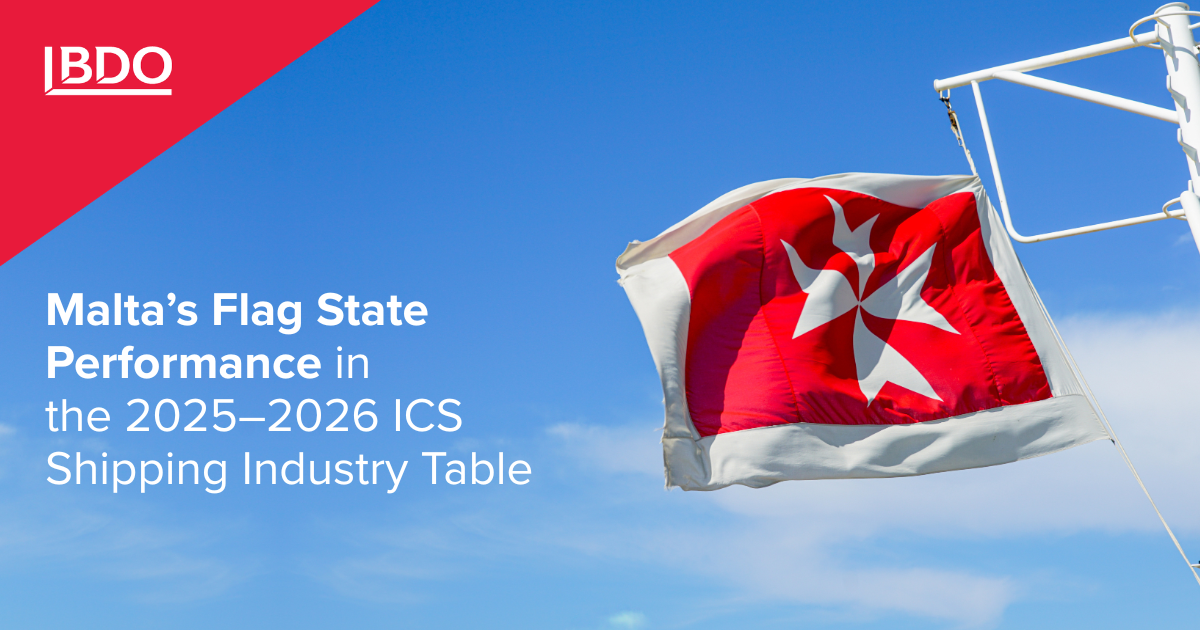 Ics Flag One Malta’s Flag State Performance in the 2025–2026 ICS Shipping Industry ...