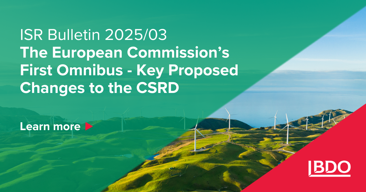 ISRB Key Proposed Changes to the CSRD - BDO Malta