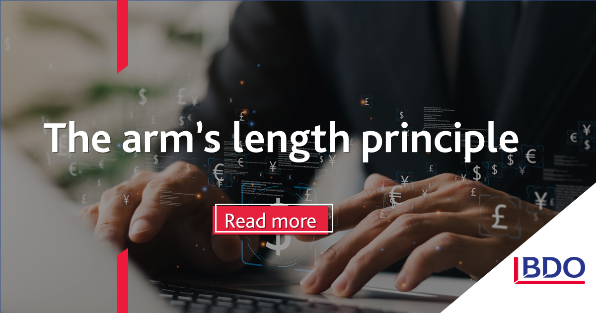 Transfer Pricing the arm's length principle BDO Malta