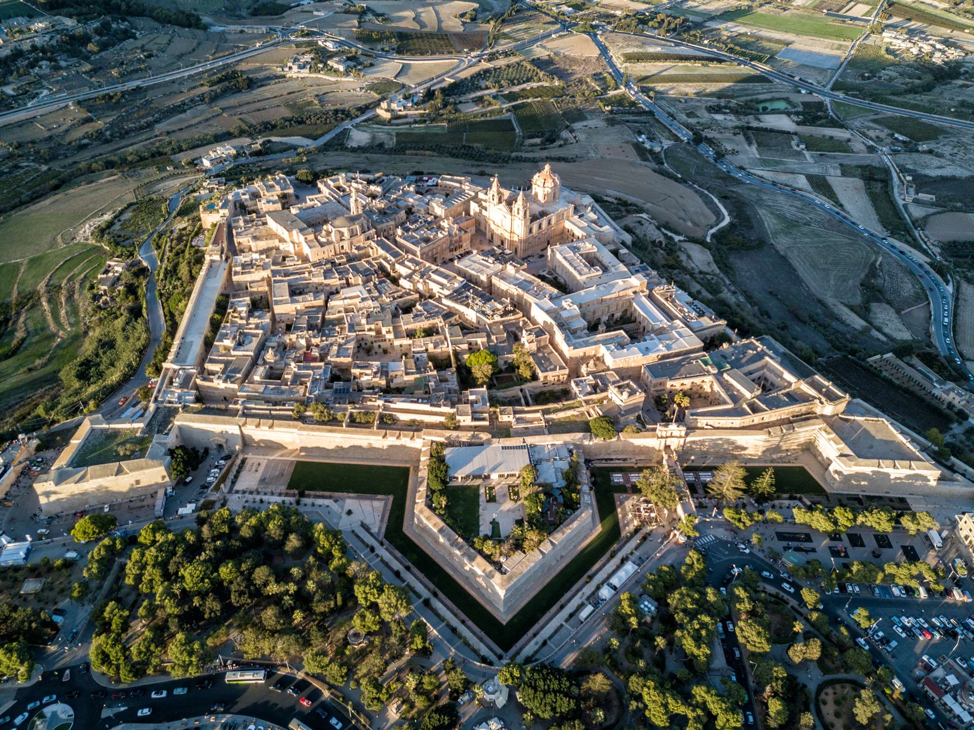 BDO Malta Mdina Drone