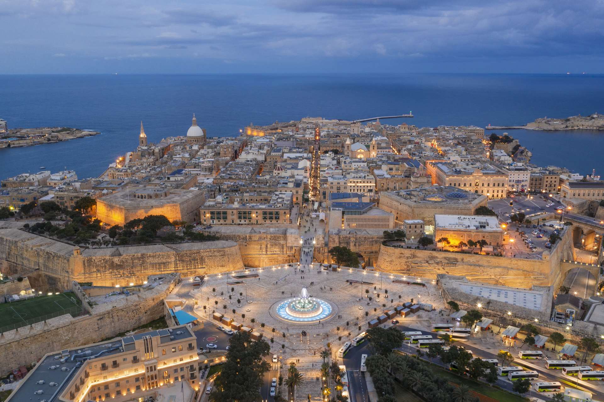 BDO Malta Valletta Drone