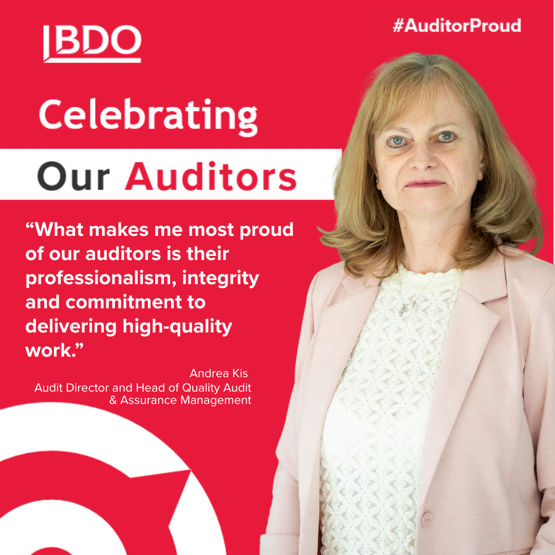 Andrea Kis, Auditor Director at BDO Malta