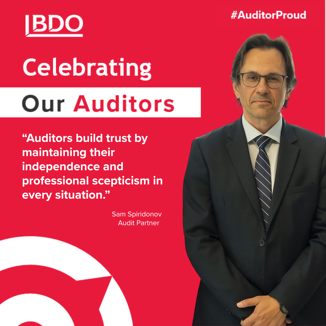 Sam Spiridonov, Audit Partner at BDO Malta 