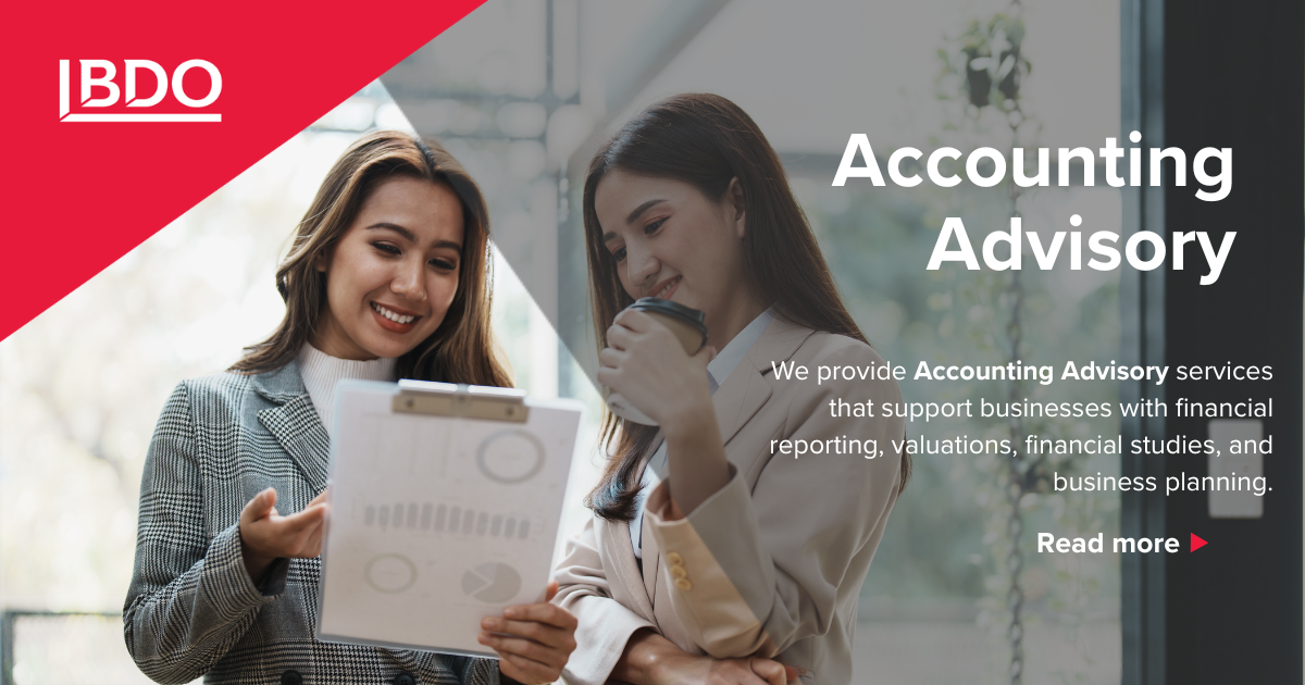Accounting Advisory Services - BDO Malta