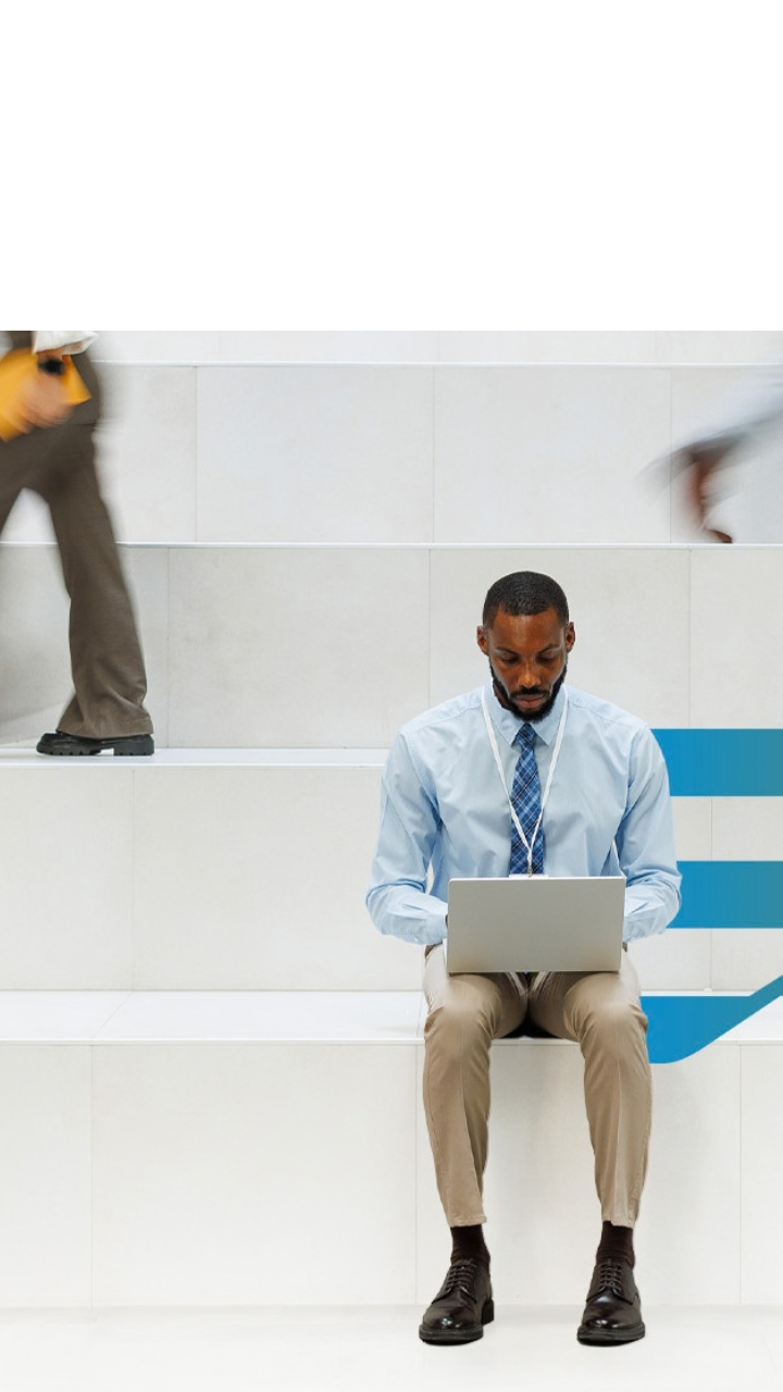Cybersecurity professional monitoring digital threats and cyber resilience.